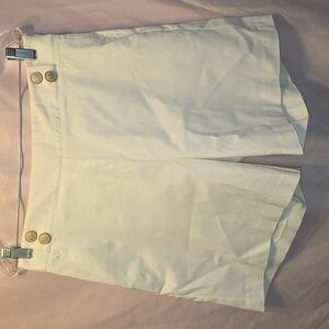 J. McLaughlin White Dress Shorts Wimens Size 8 (Candice #21)